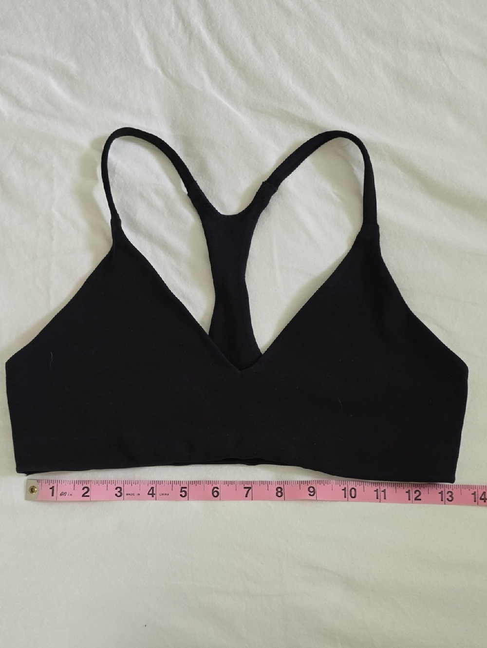 Athleta Intuition Cotton-Blend Sports Bra for A-C cups, size medium